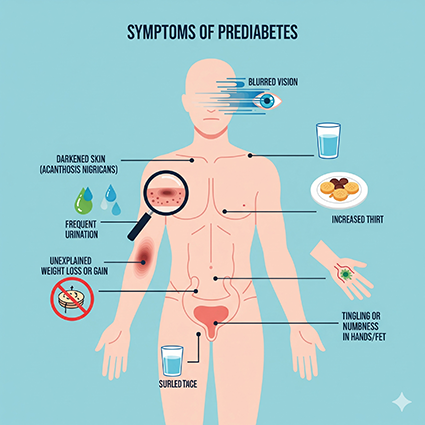 prediabetes symptoms and management