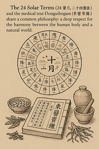 the 24 solar terms and donguibogam
